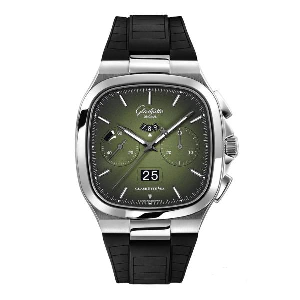 Unisex, Glashütte Original Seventies Chronograph Panoramadatum