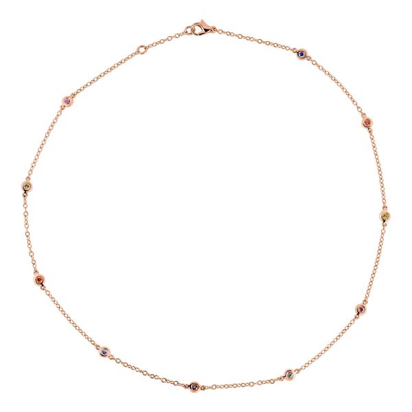 Halsschmuck, Roségold, Ruppenthal Collier