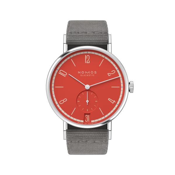 Unisex, NOMOS Glashütte Tangente 38 Datum Rambazamba 