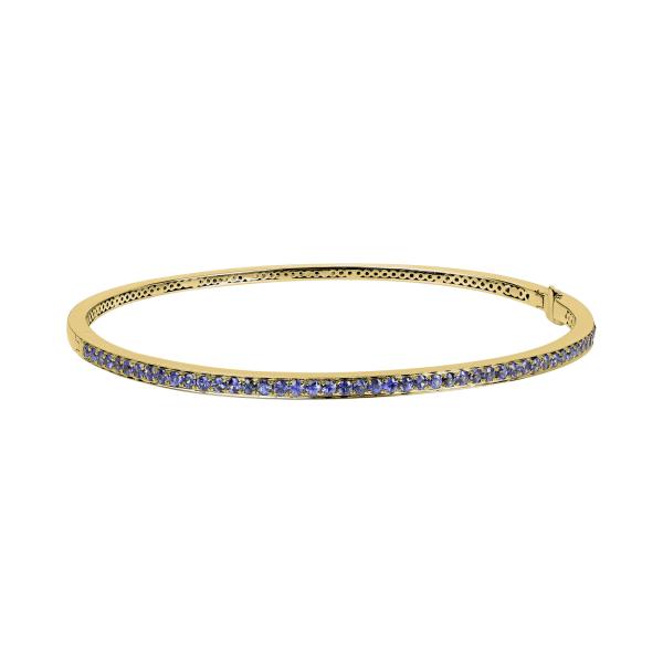 Armschmuck, Gelbgold, Ruppenthal Armreif blaue Saphire