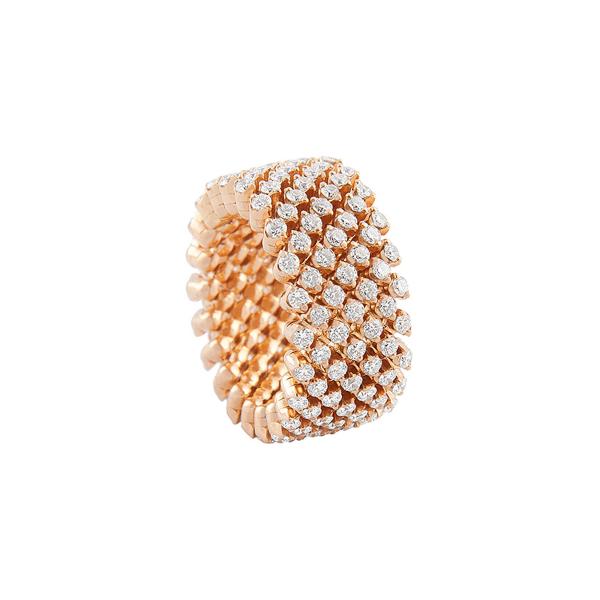 Ringe, Roségold, Serafino Consoli Brevetto Multi-Size Ring