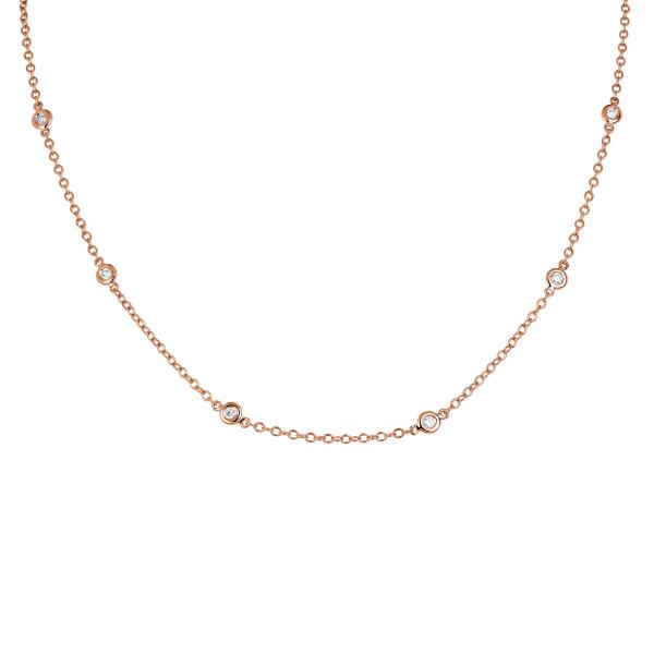 Halsschmuck, Roségold, Ruppenthal Collier