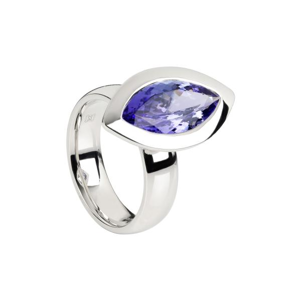 Ringe, Platin, ColorConcept by Natalie Ring mit Tansanit