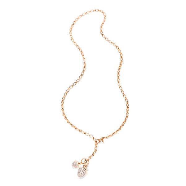 Halsschmuck, Roségold, Tamara Comolli LARIAT Kette