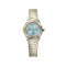 Bicolor, Gelbgold, Blau