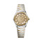 Bicolor, Gelbgold, Beige