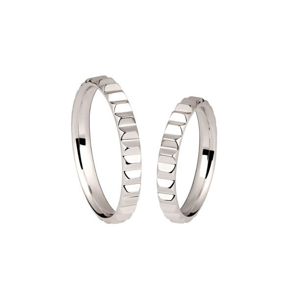         Weißgold, Ringe, Zig Zag by Natalie Trauringe