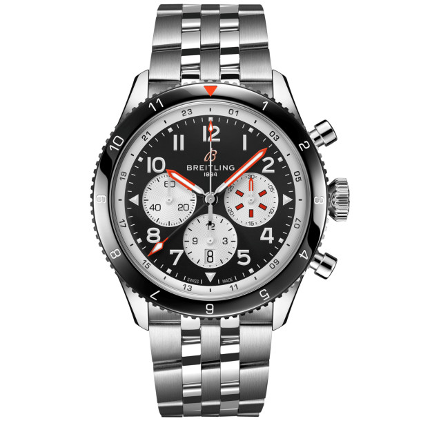         Herrenuhr, Automatik, Breitling Super AVI B04 Chronograph GMT 46 Mosquito