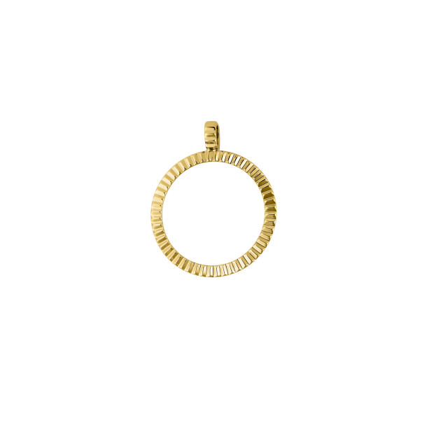         Gelbgold, Halsschmuck, Zig Zag by Natalie Zig Zag Anhänger