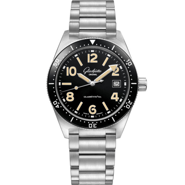         Damen- und Herrenuhr, Automatik, Glashütte Original SeaQ