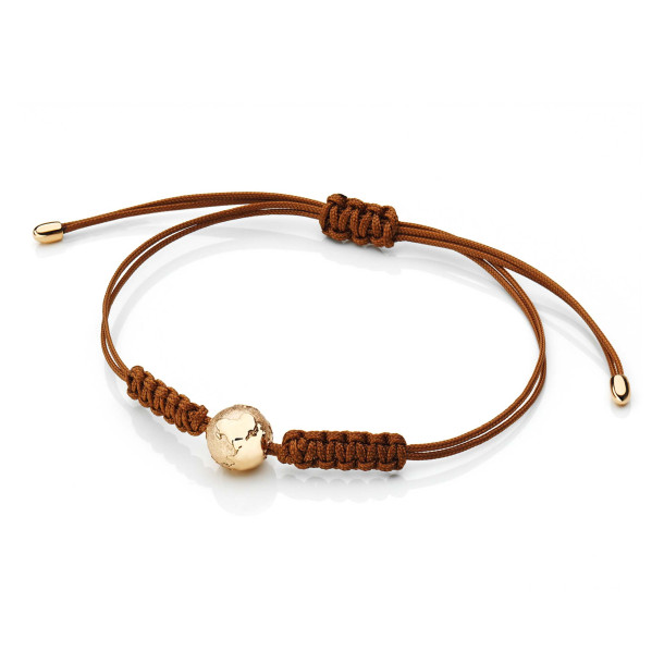         Rotgold, Armschmuck, Schmuckwerk Meine Welt Textilband