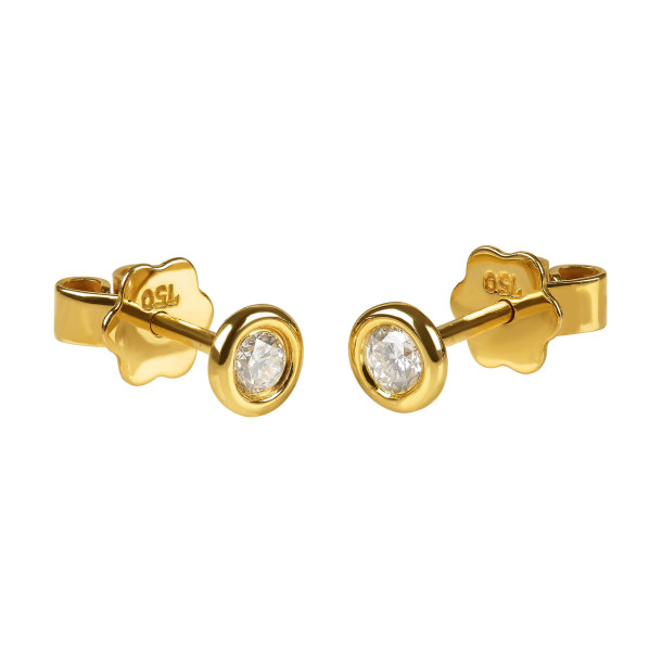         Gelbgold, Ohrringe, Ruppenthal Ohrstecker 