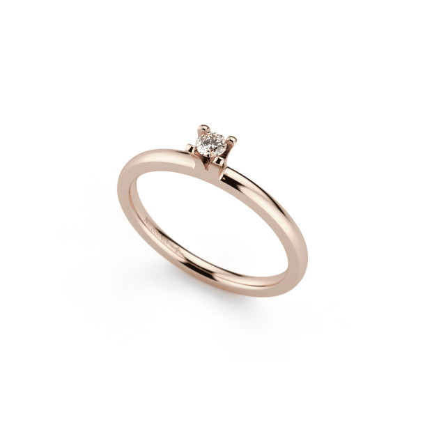         Roségold, Ringe, Niessing Amatis 4 Krappen Ring