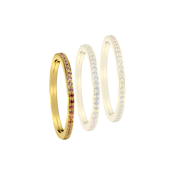         Gelbgold, Ringe, Ruppenthal Memory Ring "Rainbow"