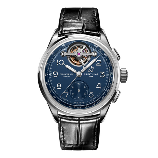         Herrenuhr, Automatik, Breitling Premier B21 Chronograph Tourbillon 42 Willy Breitling