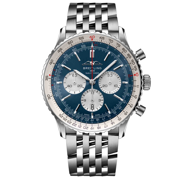         Herrenuhr, Automatik, Breitling Navitimer B01 Chronograph 46