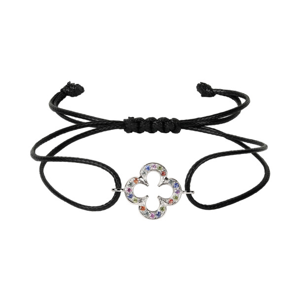         Weißgold, Armschmuck, Ruppenthal Armband Kleeblatt