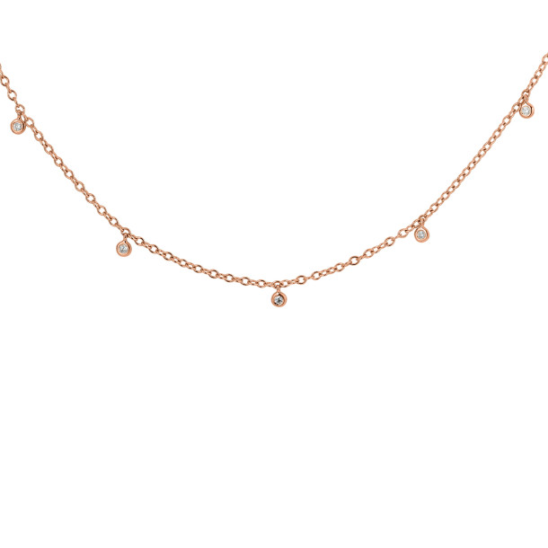         Rotgold, Halsschmuck, Ruppenthal Swing Collier
