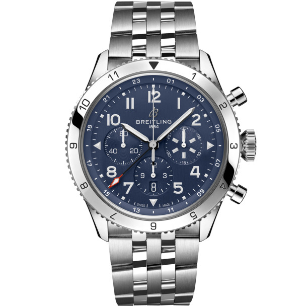         Herrenuhr, Automatik, Breitling Super AVI B04 Chronograph GMT 46 Tribute to Vought F4U Corsair
