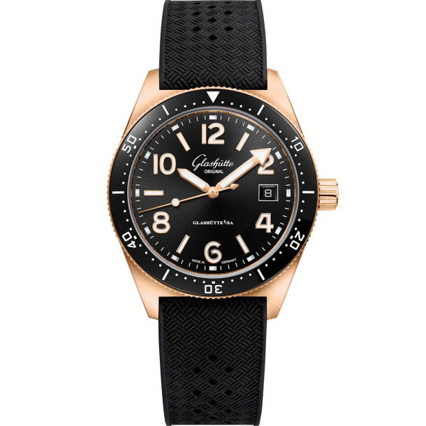         Damen- und Herrenuhr, Automatik, Glashütte Original SeaQ