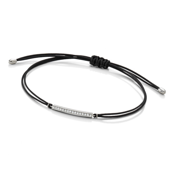         Platin, Armschmuck, Schmuckwerk Saturn Textilband