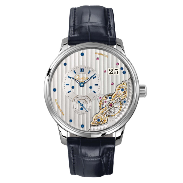         Damen- und Herrenuhr, Automatik, Glashütte Original PanoMaticInverse