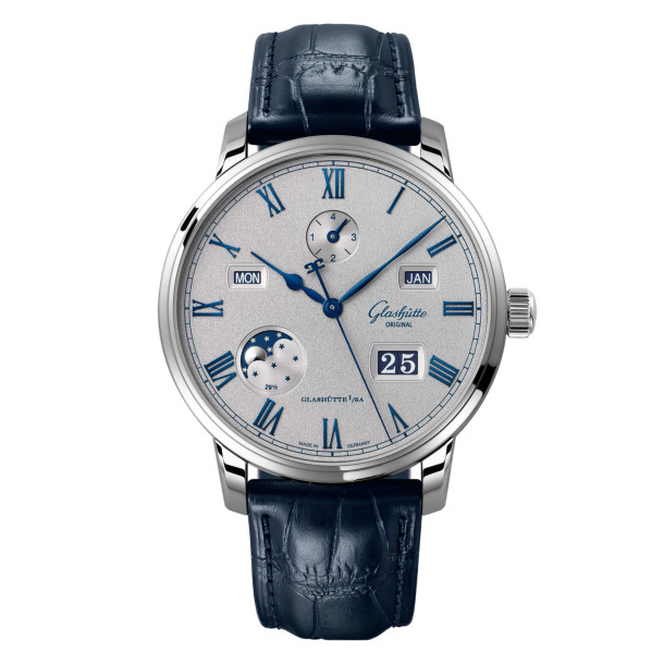         Damen- und Herrenuhr, Automatik, Glashütte Original Senator Excellence Ewiger Kalender