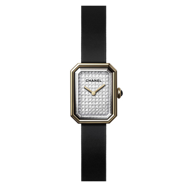         Damenuhr, Quarzwerk, CHANEL PREMIÈRE VELOURS Uhr