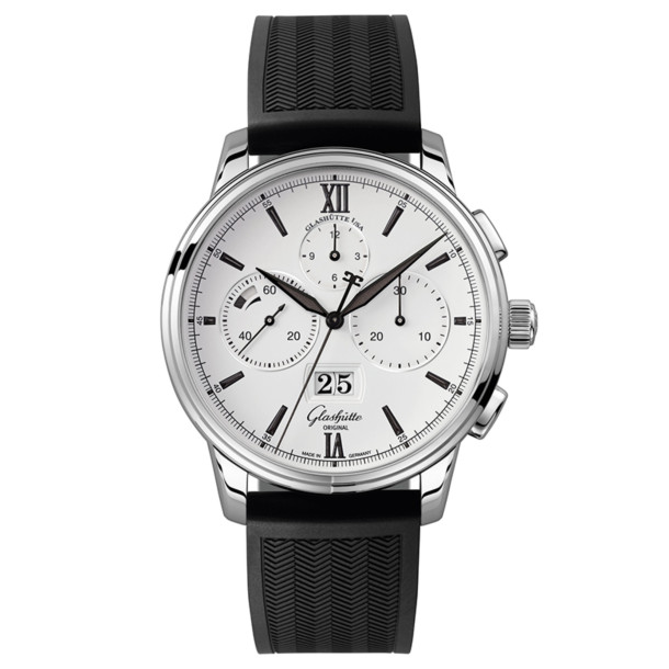         Damen- und Herrenuhr, Automatik, Glashütte Original Senator Chronograph 
Panoramadatum