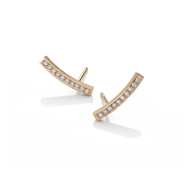         Rotgold, Ohrringe, Schmuckwerk Saturn Ohrstecker