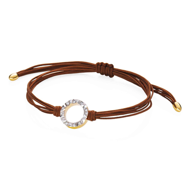         Gelbgold, Armschmuck, Schmuckwerk Alpen Textilband