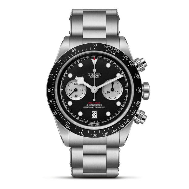         Damen- und Herrenuhr, Automatik, TUDOR Black Bay Chrono