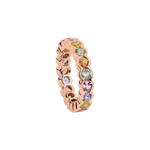         Rotgold, Ringe, Ruppenthal Memory Ring Saphire fancy