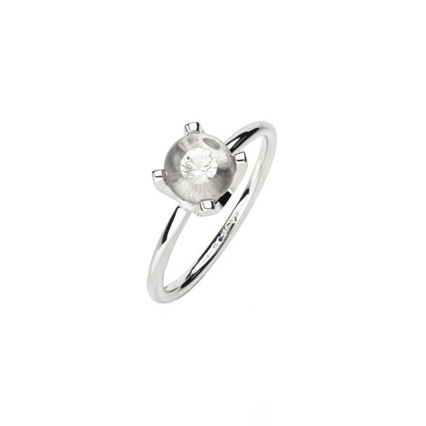         Platin, Ringe, Schmuckwerk Glasklar Ring