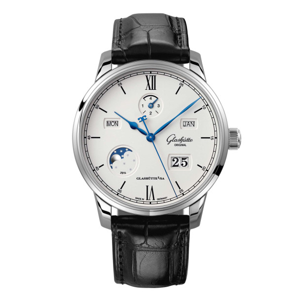         Damen- und Herrenuhr, Automatik, Glashütte Original Senator Excellence Ewiger Kalender