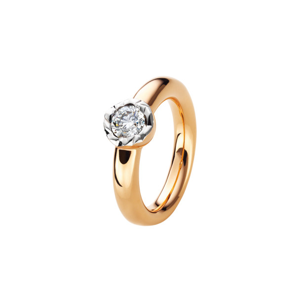         Rotgold, Ringe, Schmuckwerk Alpen Solitärring
