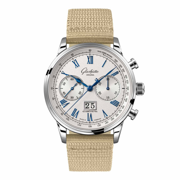         Damen- und Herrenuhr, Automatik, Glashütte Original Senator Chronograph