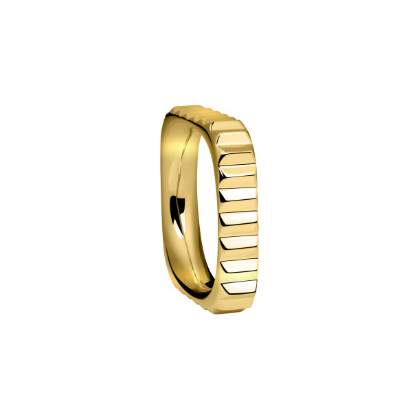         Gelbgold, Ringe, Zig Zag by Natalie Zig Zag "Cube" Ring