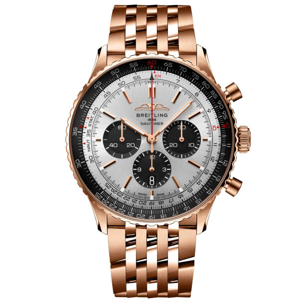         Herrenuhr, Automatik, Breitling Navitimer B01 Chronograph 46
