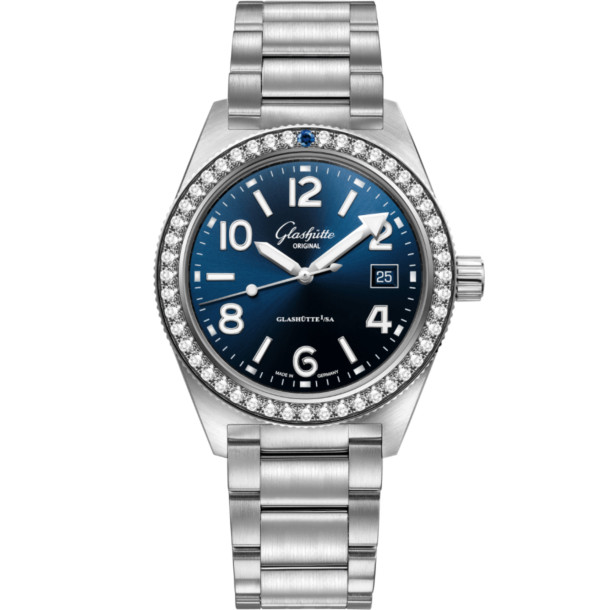         Damen- und Herrenuhr, Automatik, Glashütte Original SeaQ