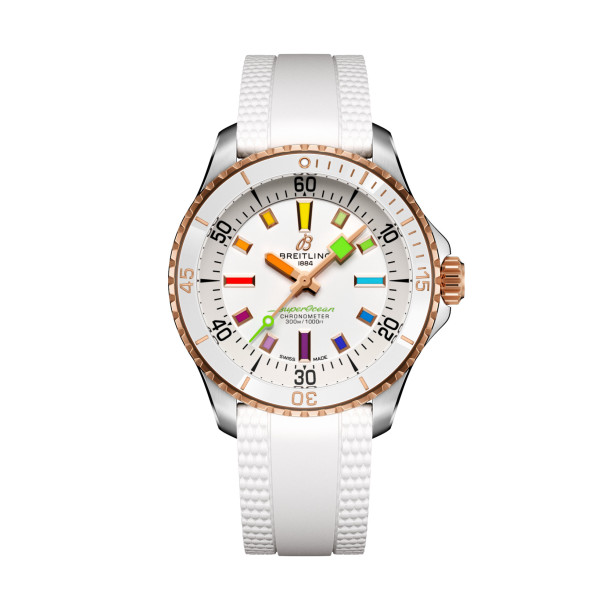         Damenuhr, Automatik, Breitling Superocean Automatic 36