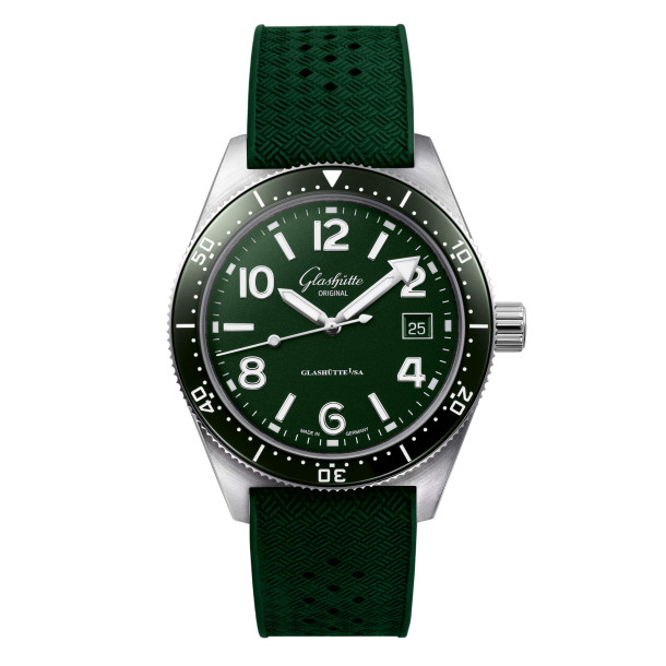         Damen- und Herrenuhr, Automatik, Glashütte Original SeaQ