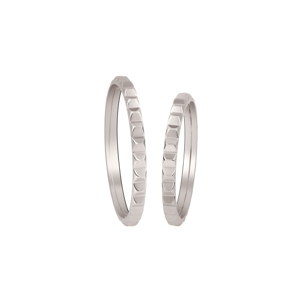         Platin, Ringe, Zig Zag by Natalie Trauringe