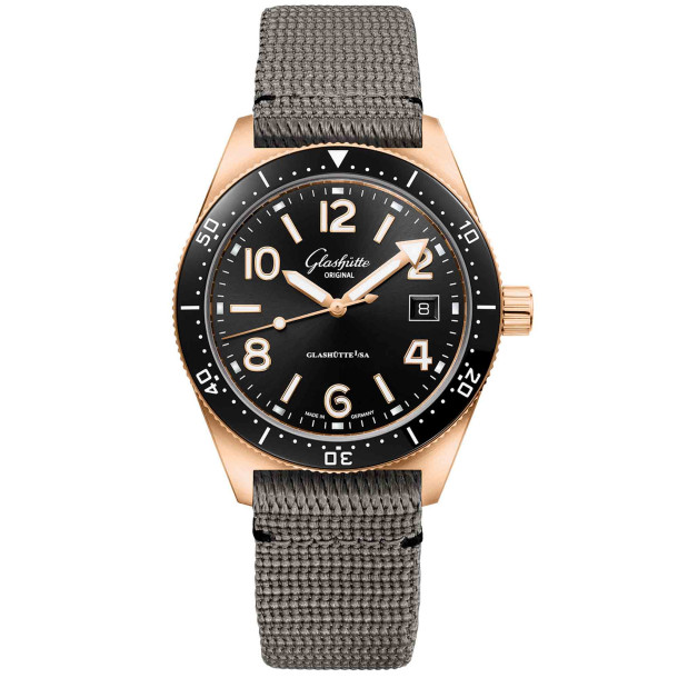         Damen- und Herrenuhr, Automatik, Glashütte Original SeaQ