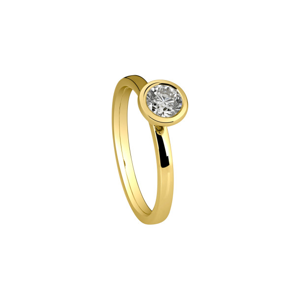         Gelbgold, Ringe, Diamond Concept by Natalie Solitärring