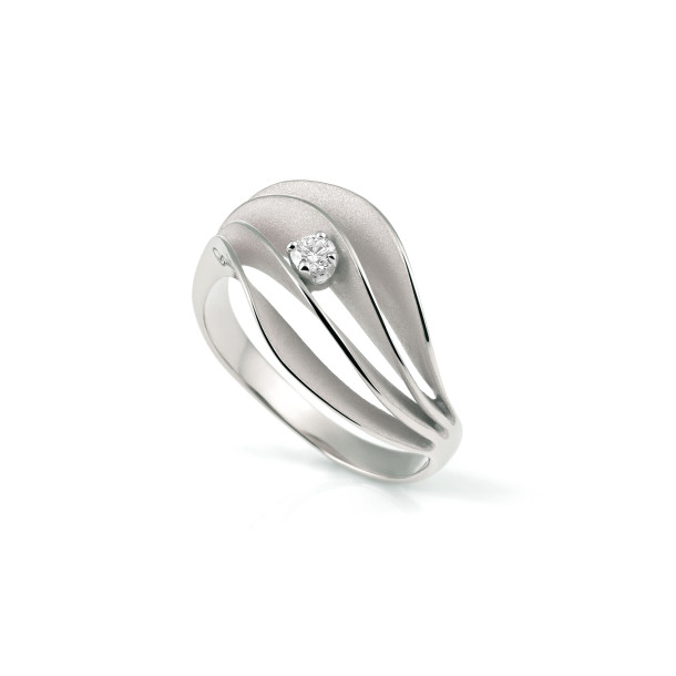         Weißgold, Ringe, Cammilli Velaa Star Ring
