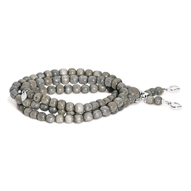         Weißgold, Armschmuck, Tamara Comolli INDIA Armband mit Greywood Medium