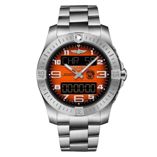         Herrenuhr, Quarzwerk, Breitling Aerospace B70 Orbiter