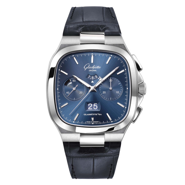         Damen- und Herrenuhr, Automatik, Glashütte Original Seventies Chronograph Panoramadatum