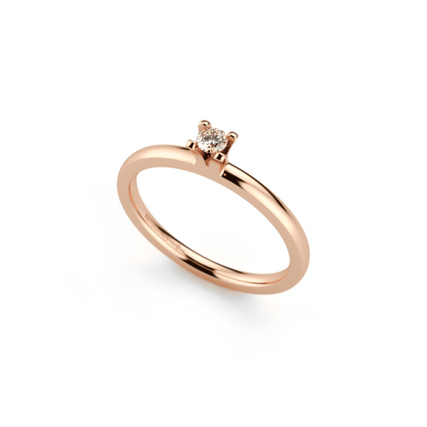        Rotgold, Ringe, Niessing Amatis 4 Krappen Ring